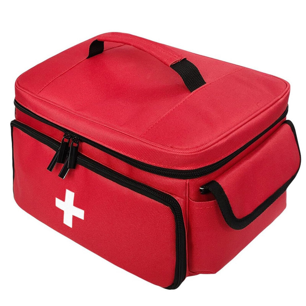 Medicine Storage Organiser Box for Home and Travel, 29*19.5*17.5cm