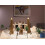 Ρεαλιστικό σχήμα, φυσικό πράσινο, 10 τεμάχια μινιατούρες δεντράκια, πλαστικό 7