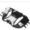 Hydration Vest Pack, Lightweight, Adjustable for Hiking, Running Black White 5