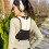 Hydration Vest Pack, Lightweight, Adjustable for Hiking, Running Black White 2