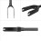 Black Aluminium Alloy Scooter Front Fork for Electric Scooter 5