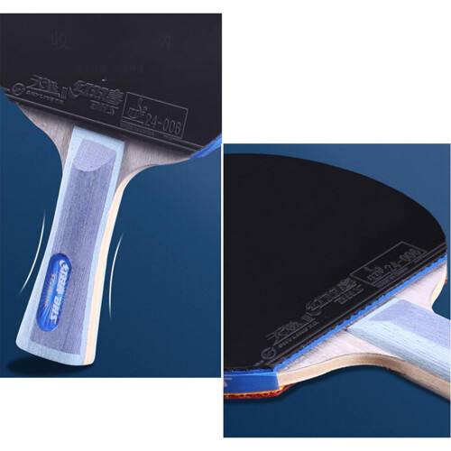Competition Ping Pong Bat for Speed, Long Handle 2