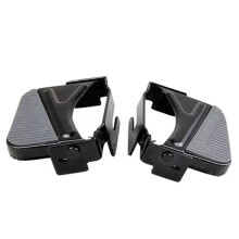 Seat Axle Stunt Pegs for Mountain Bike Carbon Steel Pedals Black for BMX Accessories for Gravel Bikes and Cube Pedals