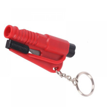 Martillo rompecristales de emergencia para la seguridad del vehículo, herramienta de escape de coche con cortador de cinturón de seguridad para la