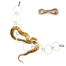 Acryl Reptielen Klimketting Speelgoed Veilige Ringen Ontwerp