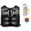 Hydration Backpack, Hiking Water Backpack, 5L Cycling Bag, Running Vest, Black 5