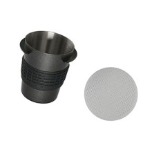 Tasses doseuses à café, tasses doseuses en métal, poignée-51mm