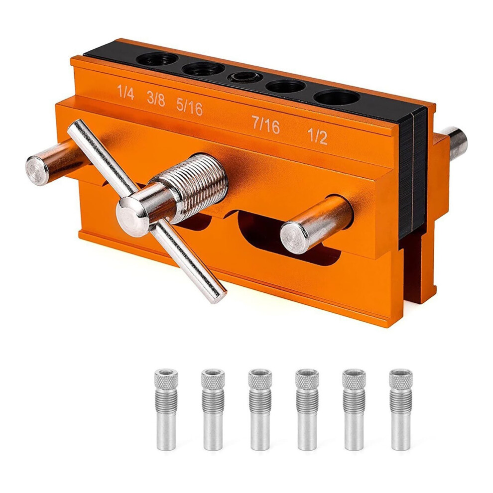 Selfcentering Doweling Jig, Drilling Guides For Straight Holes, Metal Drill Bit Sets For Wood Doweling Jigs, Professional 9189345712586
