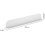 Silicone Splash Guard for Sink Kitchen Splashback Water Barrier (White) 3