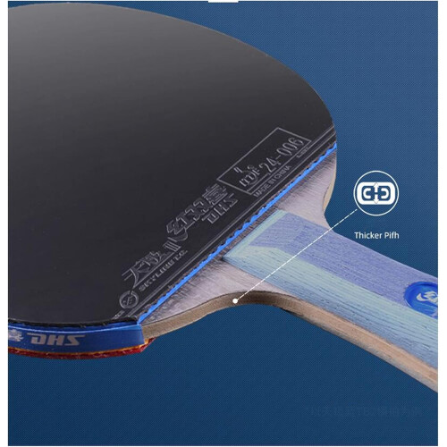 Table Tennis Bat Set, Professional Competition Bat for Advanced, Long Handle 1