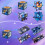 Infinity Star Magic Cube, Puzzle Magic Cube, Star Clear Sky Rubik's Cube, Gifts 2
