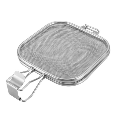 Filet de cuisson en acier inoxydable, maille à griller pour