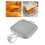 Filet de cuisson en acier inoxydable, maille à griller pour 2