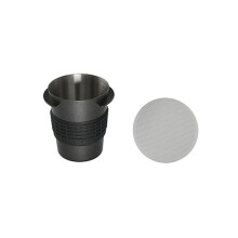 Wear Resistant Coffee Dosing Cup Metal Material Perfect-51mm