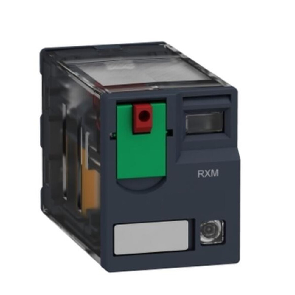 Rxm4ab2e7 Harmony 6A 4 Changer Miniature Plugin Relay With Led, Lockable Test Button, 48V Ac 9412369480903