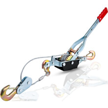 Komm Along Winch, 5 Ton, 3 Hooks, Heavy Duty Power Cable