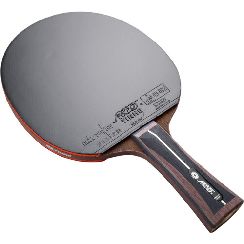 Professional Table Tennis Bat, Wooden Side, Carbon Base, Long Handle 1