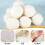Swim Pool Sponge Ball Floating Pool Filter Cotton Material-B 3
