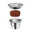 Reusable Coffee Cup Refillable Coffee Pods Coffee Tamper Coffee 7