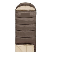 Camping Sleeping Bags, Warm Sleeping Bag, Ultralight, Waterproof, Spliceable, Double Sleeping Blanket, Outdoor Winter Sleeping Bags U250S Brownright
