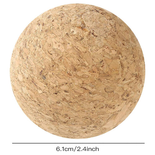 Bouchons de boule de liège en bois 2.4 pouces, remplacement de 2
