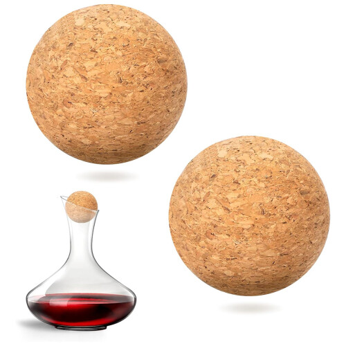 Bouchons de boule de liège en bois 2.4 pouces, remplacement de 1