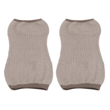 2 pairs of knee protectors made of cashmere for winter, warm, thermal, for cycling, skiing, thickened, durable, easy to use.