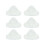 Mop Cloths Mop Pads Sweeping Robot Mop Cloth Sweeping-6pcs 1