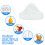 Mop Cloths Mop Pads Sweeping Robot Mop Cloth Sweeping-6pcs 3