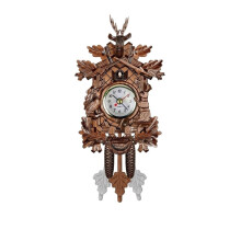 Cuckoo Clock, Cuckoo Clock, Wooden Pendulum, Swinging Bird, Decorative Hanging Time, Alarm Clock, Living Room, Home Decoration (13)