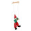 Wooden Handmade Puppet Dolls for Interactive String Puppets, Random Colors, Educational Toy for Creative Play 1