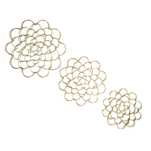 Support de tige pour arrangement floral, porte-bouquet,-Or
