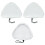 3/6/8Pcs Replacement Part Washable Mops Pad For H20 S302-3pcs 5