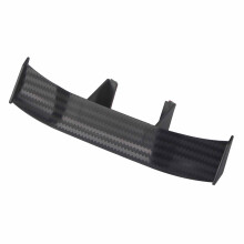 Aileron de voiture décoratif, construction durable avec maniabilité et stabilité améliorées à haute vitesse, mini aileron en fibre de carbone