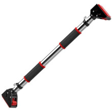 NonSlip WallMounted Home Gym PullUp Bar, No Drilling Required, Indoor Fitness Workout Bar with 400kg Load Capacity, Reddish Black, 96cm (Reddish S)