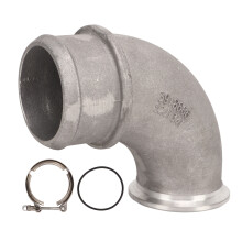 Tubo di raccordo turbo per ingresso aria4Cummins Sistema di scarico ottimizzato Flusso Riduzione del rumore Miglior risparmio di carburante Materiali