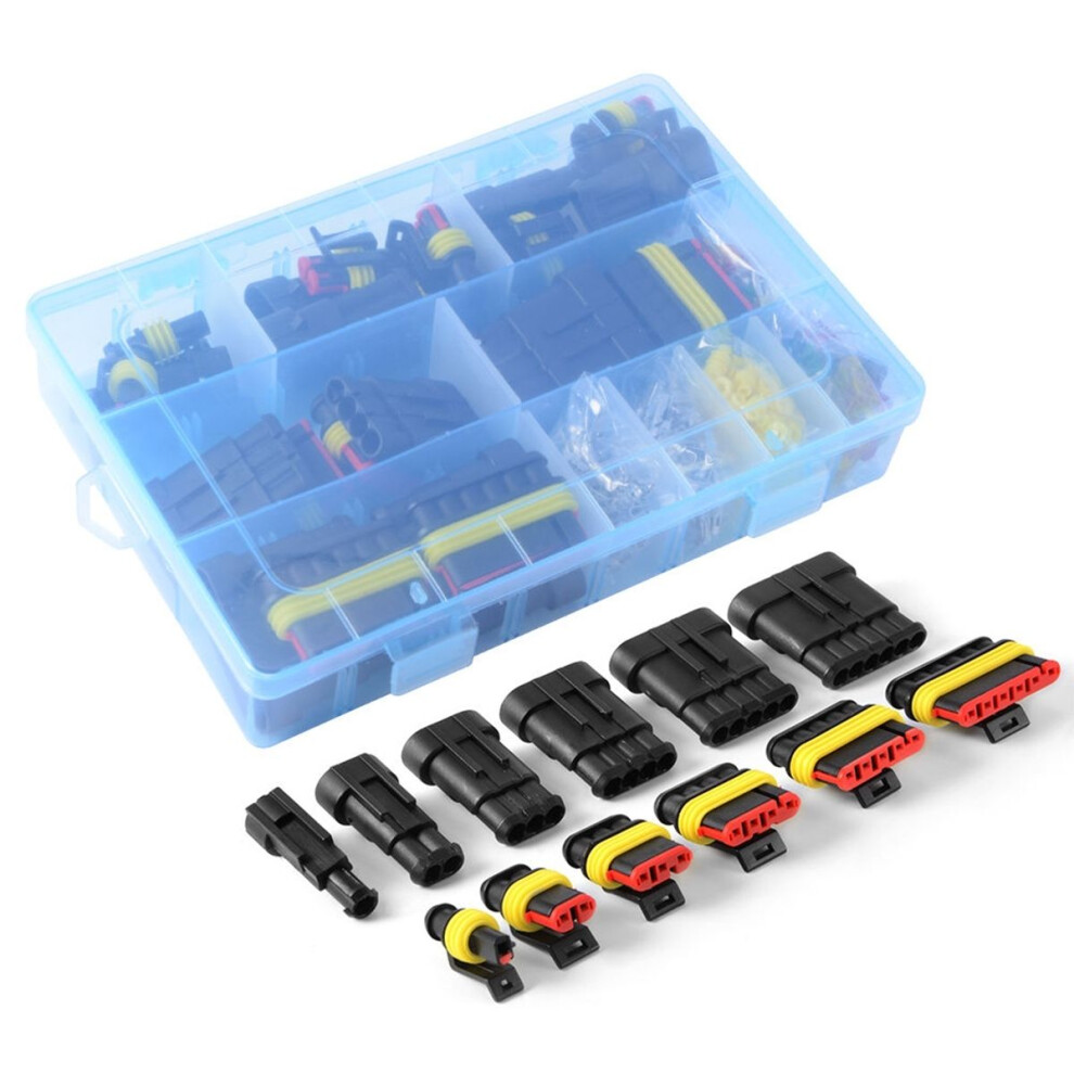 Male & Female Terminals Automotive Wire Connectors Waterproof Oxidation Resistance Snap-On Design Good Electrical Conductivity Dustproof 4 Multiple 9139052766259