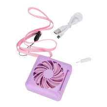 Elektromos hűtőventilátor digitális kijelzővel, mini csendes, újratölthető, összecsukható, kézi ventilátor állítható sebességgel,