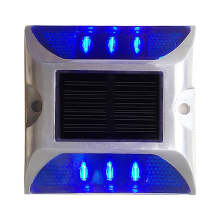 Marcadores de estrada LED movidos a energia solar, longo alcance de visão, iluminação ativa, solução de iluminação de caminhos externos à