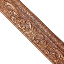 Flexible Wall Skirting, SelfAdhesive Skirting for Bedroom, Kitchen, Room/Brass