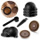 Reusable Coffee Filters Plastic Material DIY Coffee Set-brown 3