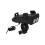 Phare de vélo LED à source lumineuse multiple, chargement USB, étanche, 3 modes d'éclairage, largeur réglable, support de montage avec 2