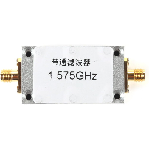 Bandpass Filter 1575 MHz Receiver Filter 50 Ohm Bandpass Filter for Satellite Positioning 2
