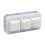 Mini teclado USB 3Key com iluminação RGB, teclado mecânico macro para Osu! e jogos, switches hot-swap compatíveis com Windows, Linux e Mac OS. 3