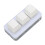 Mini teclado USB 3Key com iluminação RGB, teclado mecânico macro para Osu! e jogos, switches hot-swap compatíveis com Windows, Linux e Mac OS. 6