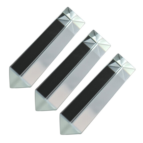 1 Set of Prism Window Light Optical Science Kaleidoscope Spectrum Physics