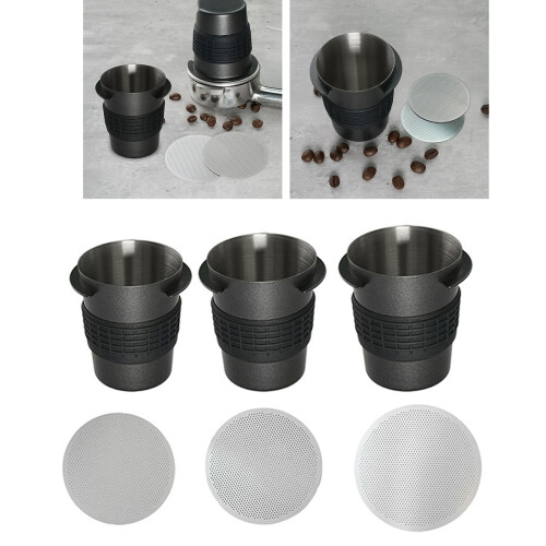 Metal Espresso Machine Dosing Cup Coffee Tool Gift for-58mm 2