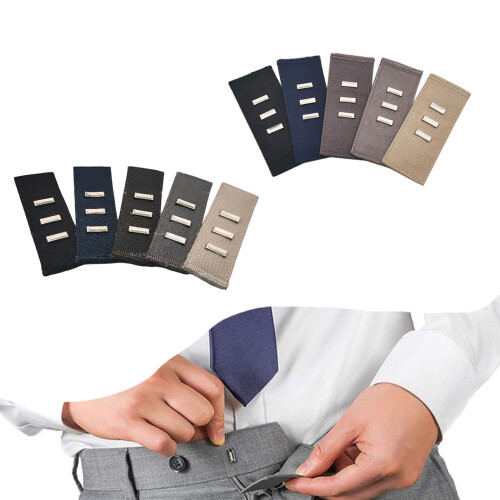 No Sew Waistband Extension Button Stretchable-Short hook five 2