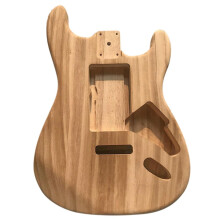 DIY Electric Guitar Kit Linden Wood Electric Guitar Body Professional Performance (ST)