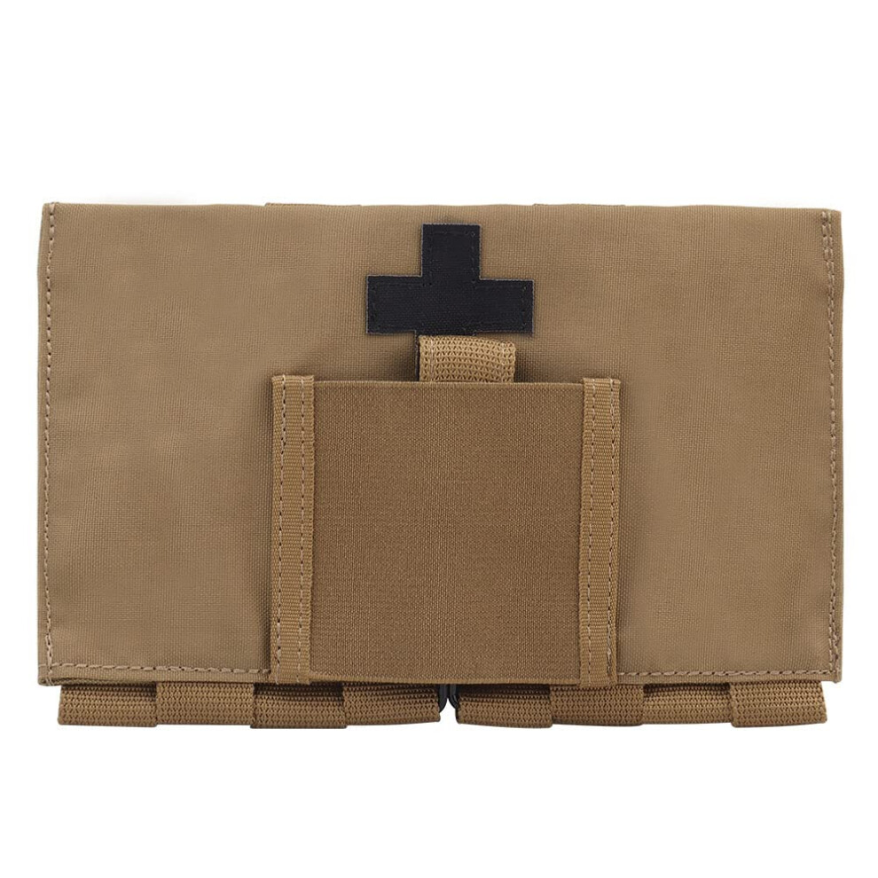 Brown Tactical Medical Molle Ifak First Aid Bag Belt Medical Kit Bags Chestnut Cb